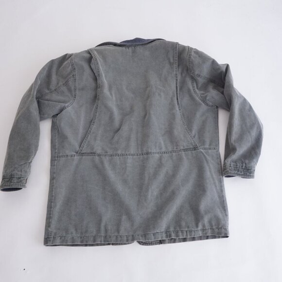 Vintage Northern Reflections Gray-ish Barn Chore Jacket Corduroy Collar M - Picture 13 of 15